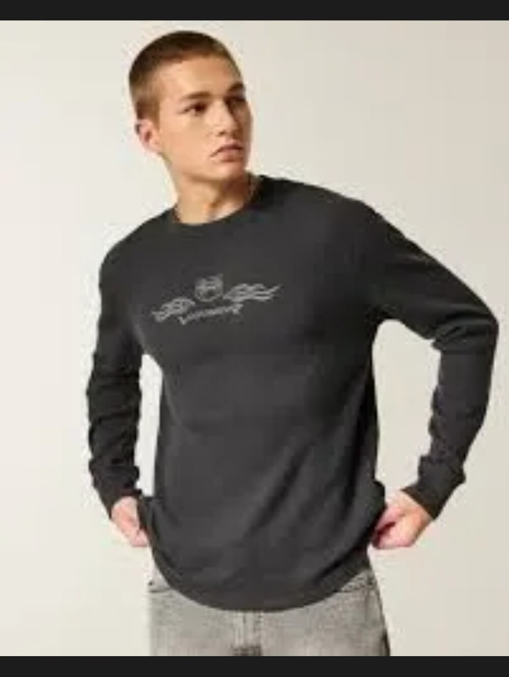 HOLLISTER THERMAL DODGE VIPER GRAPHIC SHIRT-TAG $50